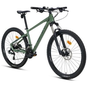 Resim Carraro CRX921 29 Jant 40 CM Kadro 21 Vites Hidrolik Disk Fren Ada Çayı-Koyu Yeşil Dağ Bisikleti 
