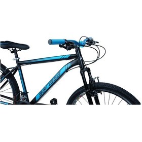 Resim Sarissa Moon 27,5" Jant Mtb Ön Amortisörlü Shimano Kelebek 21 Vites V Fren Dağ Bisikleti Siyah Mavi 
