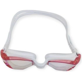 Resim Aynalı Yüzücü Gözlüğü Silikon Kırmızı - 1765 Çok Renkli 