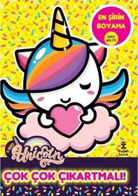 Resim I Love Unicorn - En Şirin Boyama - Çok Çok Çıkartmalı!- Doğan Çocuk 