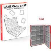 Resim Willowhaven 24 Yuvalı Nintendo 3ds 3dsxl 2ds 2dsxl Ds Dsi Oyun Kartı Taşınabilir Kırmızı Kılıf 