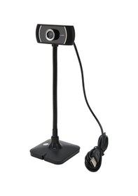 Resim Padalink Usb Webcam Hd Mikrofonlu - Ders, Konferans, Canlı Yayın İçin - 360 Döner Boru, Plug & Play, Gürültü Azaltma, 640x480 Çözünürlük 