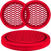 Resim Renkli Hoparlör Kapak 60cm Led Takılabilir 2 Adet 