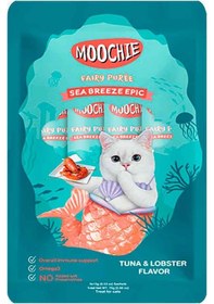 Resim Moochie Ton Balıklı Istakozlu Sıvı Kedi Ödülü 5 x 15 G 