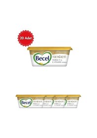 Resim Becel Tereyağı Keyfi Omega 3 Zengini Kahvaltılık Yağ 250 G X 20 Adet 