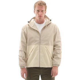 Resim Timberland Wınnıck Waterproof Shell Jacket Erkek Yağmurluk-Rüzgarlık Krem 