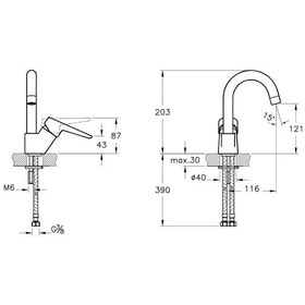 Resim Artema Solid S A42442 Döner Borulu Lavabo Bataryası 