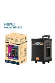 Resim Tekno Gökhan Hepu HP-924 Bluetooth Karaoke Mikrofonlu 10 İnç. Woofer Profesyonel Hoparlör 