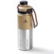 Resim Tantitoni 024-01-HAKİ ÇİFT KATMANLI PASLANMAZ ÇELİK TERMOS SU ŞİŞESİ 500ML 