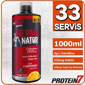 Resim Bigjoy Sports Thermonator L-Carnitine 1000Ml - Portakal Aromalı 