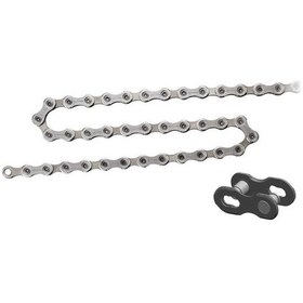 Resim Shimano Cn-E8000 11 Vites 126 Bakla E-Bıke Zincir Gümüş 