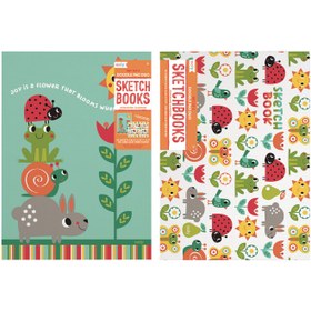Resim Ooly Doodle Pad 2'li Resim Defteri - Sunshine Garden - 3 YAŞ VE ÜZERİ 