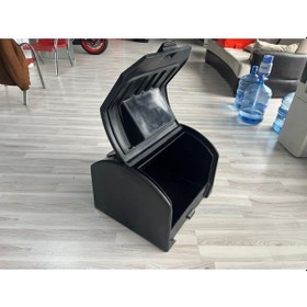 Resim Motosiklet Pizza Servis Çantası 140 Litre Siyah 