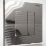 Resim Sanica Rezervuar Panel Takımı Parlak Krom Boyalı P03 21 x 18 cm 