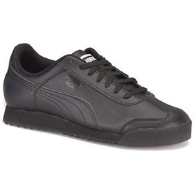 Resim Puma Roma Basic Erkek Günlük Sneaker Siyah Siyah 