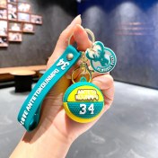 Resim Baijiafu2 Yeni Çizgi Film Animasyon Stitch Serisi Yumuşak Kauçuk Anahtarlık Bebek Çantası Kolye Anahtarlık Küçük Hediye (Yurt Dışından) 