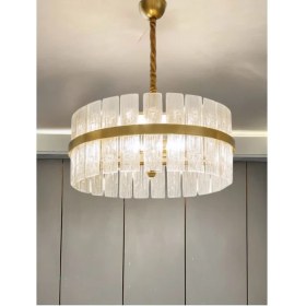 Resim Muse Gold Modern Salon Avizesi 