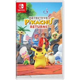 Resim Nintendo Switch Detective Pikachu Returns Oyun 