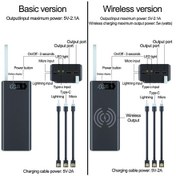 Resim 18650 Power Bank Kılıfı Lityum Piller İçin 16 Yuva Hızlı Şarj Sürümü Taşınabilir Tasarım Evrensel Uyumluluk Piller Dahil Değildir BEYAZ 