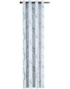 Resim Geeroyoo Ağaç Desenli Yalıtımlı Güneşlik Perde - Mavi Beyaz, 1.32x2.13m, Kolay Kurulum, Ev/oda İçin Uygun 