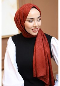 Resim Silk Home Deluxe Şal 40003-12 Kiremit 