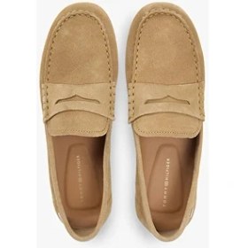 Resim Tommy Hilfiger Kadın Flag Soft Süet Loafer 