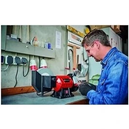 Resim Taş Motoru - Islak Kuru Tc-Wd 200/150 (Maks. 250 W, Islak ve Kuru Taşlama Için Uygun, Kompakt Metal Gövde, Kıvılcım Koruma Camı, Kalın Taşlama ve Islak Taşlama Diski Dâhil) - 4417242 