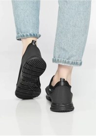 Resim Kadın Erkek Unisex Ortopedik Bağcıksız Nefes Alabilen Hafif Yürüyüş Sneaker Spor Ayakkabı 36 37 38 6038 