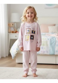 Resim Kız Çocuk Pijama Takım St09547 Pembe 