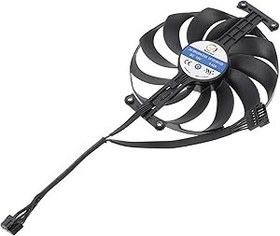 Resim CAXUSD 95mm T129215su Gpu Fan Grafik Kartı Soğutma Fanı Strix Için Sağlam Tasarım 