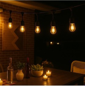 Resim 5li E27 Duy Sirali 5 Metre Lamba Kablosu 5 Adet Duy I Çeri R 