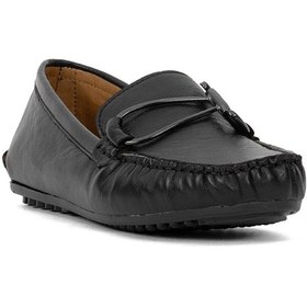 Resim Elit Brke-25c Kadın Hakiki Deri Rahat Ayakkabı Siyah Siyah 