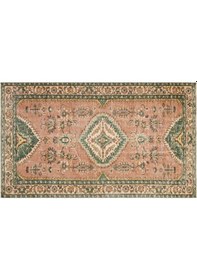 Resim Eskitme El Dokuma Vintage Halı 115 X 197 Cm F1298 