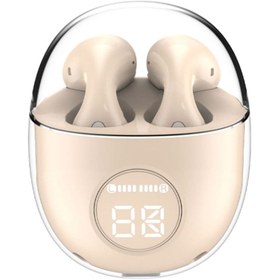 Resim soffany AP-17 Bluetooth Kulaklık Krem | ANC | Su Geçirmez | Dokunmatik | Şık ve Konforlu Tasarım 