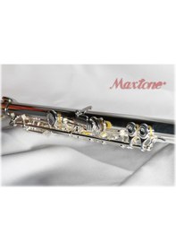 Resim Maxtone Tfc-53Se Flüt C Gümüş Kaplama Kutulu : Maxtone Flute Ke 