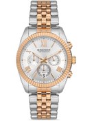Resim Romanson Tm6a28hmjjasc5 Çelik Kordon Aktif Fonksiyon Rose Gold Gümüş Renk Klasik Erkek Saati 