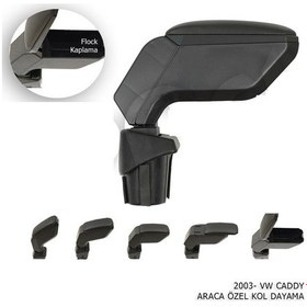 Resim Vw Caddy Kol Dayama Kolçak Siyah 2003+ (553912681) 