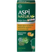 Resim Aspi Natura Kids Boğaz Spreyi Kayısı Limon Aromalı 20 ml 