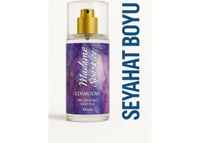 Resim Cosmolive Vücut Spreyi Body Mist Seyahat Boy Kadın Sedir Ağacı & Yasemin 100 ml Işıltılı Nemlendirici 