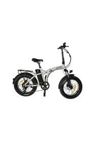 Resim Roxform R-300 Elektrikli Katlanabilir Bisiklet 13ah Shimano Altus Hidrolik Fren Alüminyum Kadro Beyaz 
