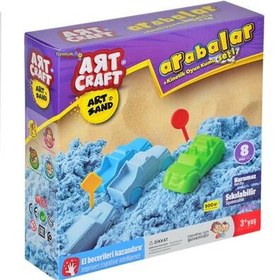 Resim Art Craft Arabalar Kurumayan Kinetik Kum Seti 500 gr 