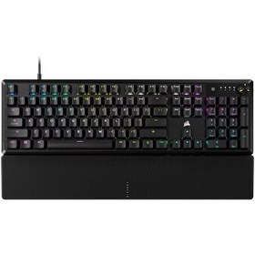 Resim Corsair K70 CORE RGB Mekanik RGB MLX Red Kablolu Full-Size Türkçe Gaming Klavye CH-910981E-TR 