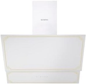 Resim KUMTEL DA6-835 Beyaz Rustik Cam Davlumbaz 