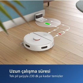 Resim Philips Robot Süpürge Philips Islak-Kuru Tüm Zeminleri Silme-Süpürme 