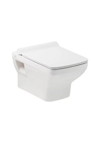 Resim Seramiksan A041050H Silva Kanalsız Açık Montaj Yavaş Kapak Asma Klozet 