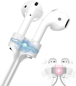 Resim Boyun Askı ipi Tutucu Silikon ip Basic Beyaz Apple Airpods 1 2 Airpods 3 Airpods Pro ile Uyumlu ürün 