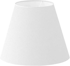 Resim Lit Dizayn Lambader Başlık Beyaz Konik Şapka 38x30x22 Cm Dekoratif Özel Yüksek Kalite Kumaş 