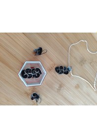 Resim Oksitli Gümüş Sarmarlı Set Gümüş 