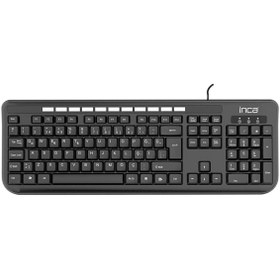 Resim Genel Markalar Inca Multimedya Tuşlu Usb Q Türkçe Kablolu Klavye Ve Mouse Seti 