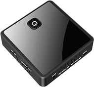 Resim HUIOP ZF-380 2 in 1 BT 5.0 Verici Alıcı TV Hoparlör 3.5mm AUX Optik Adaptör Sesli Müzik Kablosuz Verici Alıcı için PC TV Araba Kulaklıkları Kablosuz Adaptör 